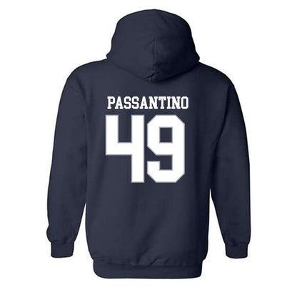 Monmouth - NCAA Football : Frankie Passantino - Replica Shersey Hooded Sweatshirt