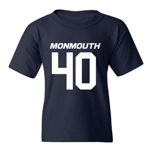Monmouth - NCAA Football : Damir McCrary - Replica Shersey Youth T-Shirt