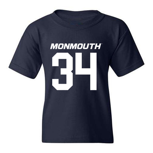 Monmouth - NCAA Football : Isaiah Bishop - Replica Shersey Youth T-Shirt