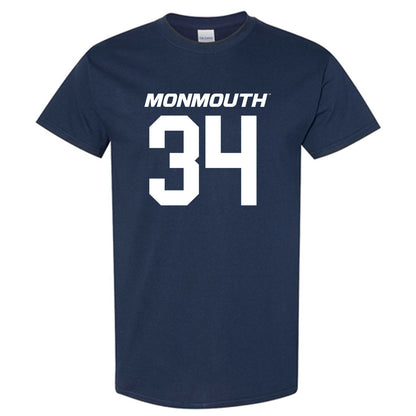 Monmouth - NCAA Football : Isaiah Bishop - Replica Shersey Short Sleeve T-Shirt