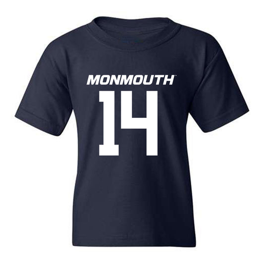Monmouth - NCAA Football : Christian Solino - Replica Shersey Youth T-Shirt