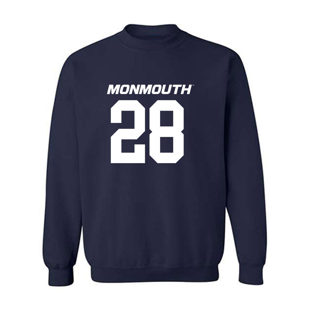 Monmouth - NCAA Football : Jamir Barnes - Replica Shersey Sweatshirt