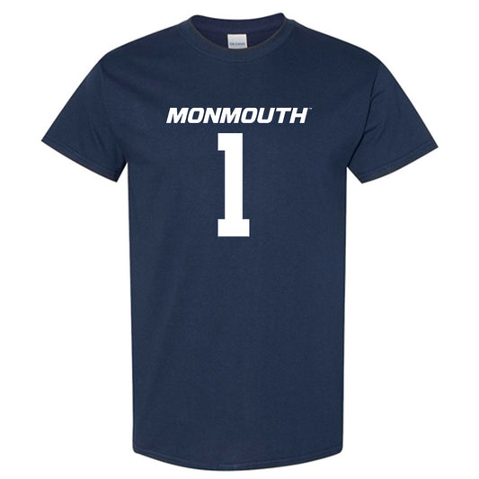 Monmouth - NCAA Football : Edwin Morales III - Replica Shersey Short Sleeve T-Shirt