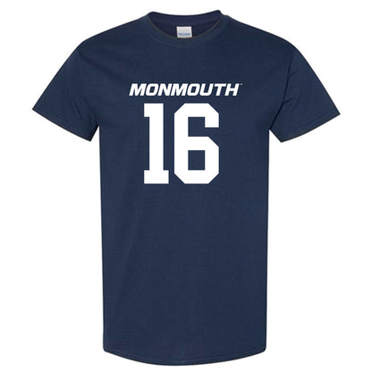 Monmouth - NCAA Football : Jaylen Dotson - Replica Shersey Short Sleeve T-Shirt
