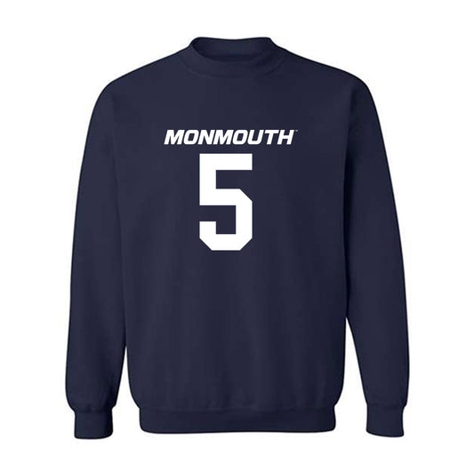 Monmouth - NCAA Football : Dymere Miller - Replica Shersey Sweatshirt