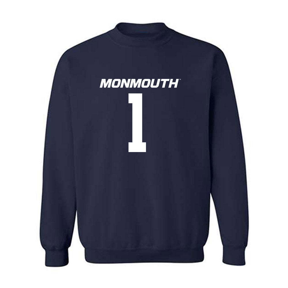Monmouth - NCAA Football : Edwin Morales III - Replica Shersey Sweatshirt