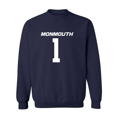 Monmouth - NCAA Football : Edwin Morales III - Replica Shersey Sweatshirt