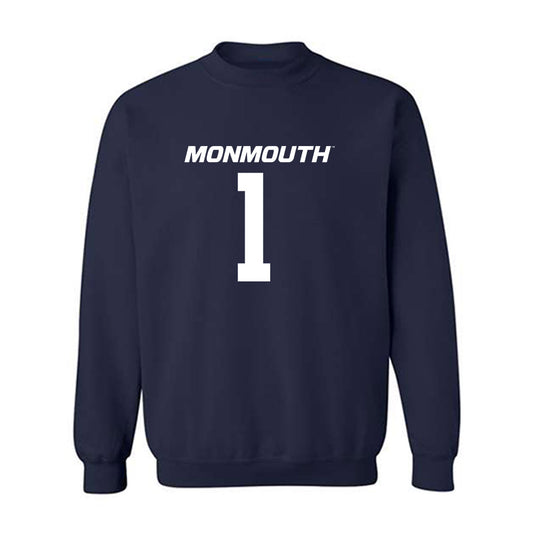 Monmouth - NCAA Football : Edwin Morales III - Replica Shersey Sweatshirt