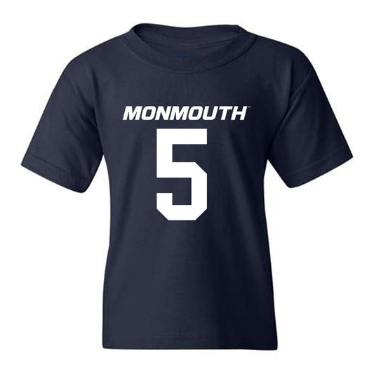 Monmouth - NCAA Football : Dymere Miller - Replica Shersey Youth T-Shirt