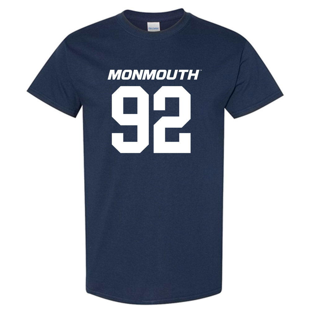 Monmouth - NCAA Football : Chris King - Replica Shersey Short Sleeve T-Shirt