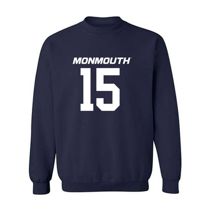 Monmouth - NCAA Football : Will Silverman - Replica Shersey Sweatshirt
