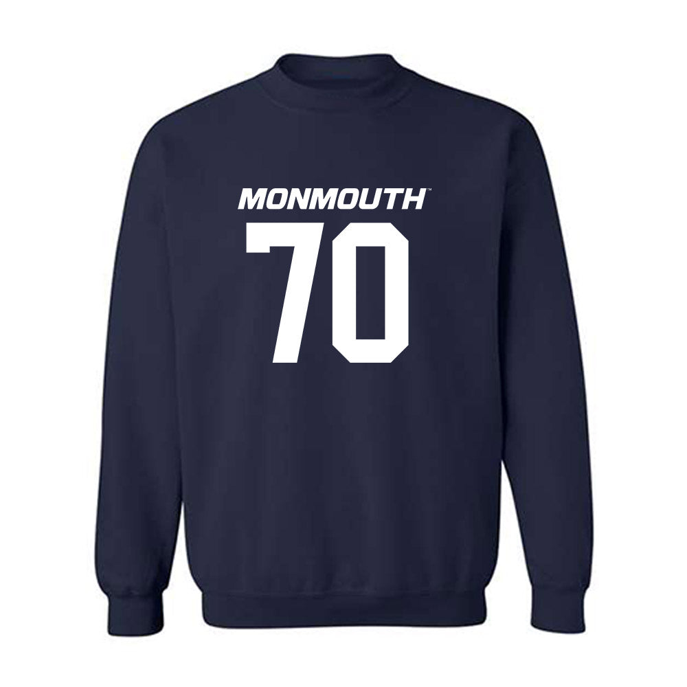 Monmouth - NCAA Football : Greyson Brockriede - Replica Shersey Sweatshirt