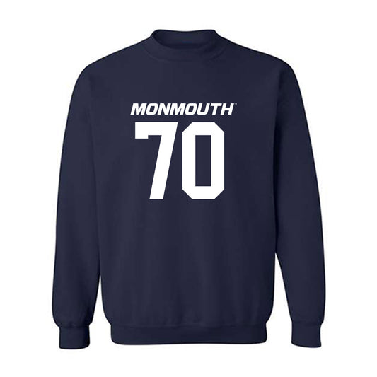 Monmouth - NCAA Football : Greyson Brockriede - Replica Shersey Sweatshirt