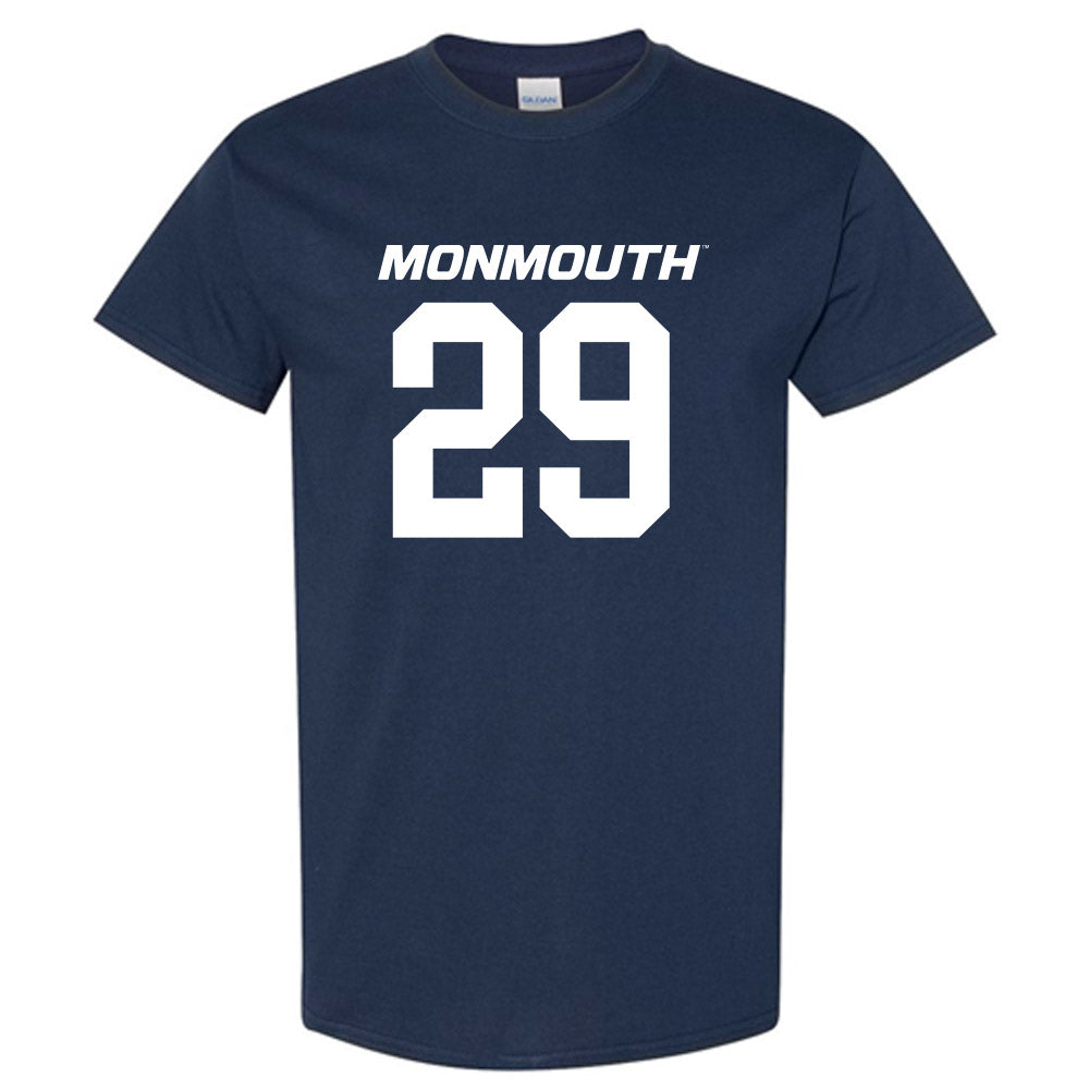 Monmouth - NCAA Football : Austin Castorina - Replica Shersey Short Sleeve T-Shirt
