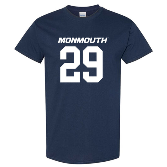 Monmouth - NCAA Football : Austin Castorina - Replica Shersey Short Sleeve T-Shirt
