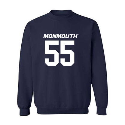 Monmouth - NCAA Football : Ryan Moran - Replica Shersey Sweatshirt