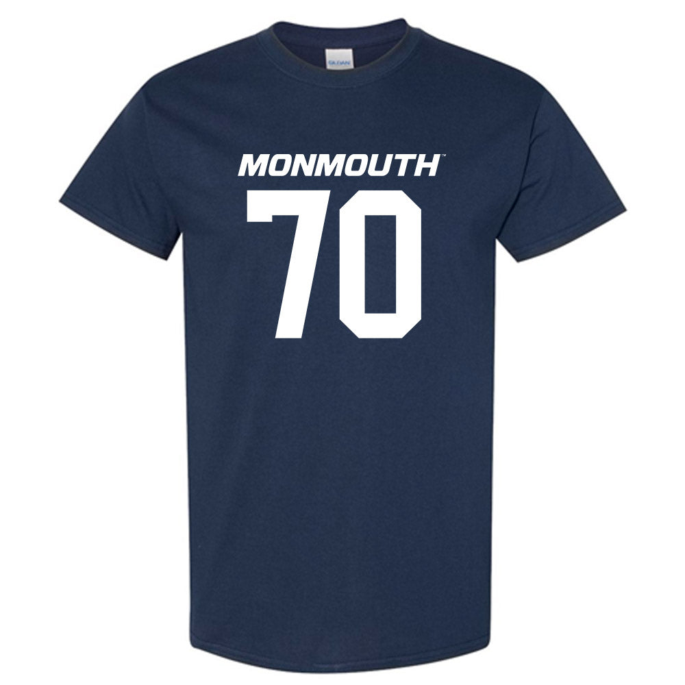 Monmouth - NCAA Football : Greyson Brockriede - Replica Shersey Short Sleeve T-Shirt