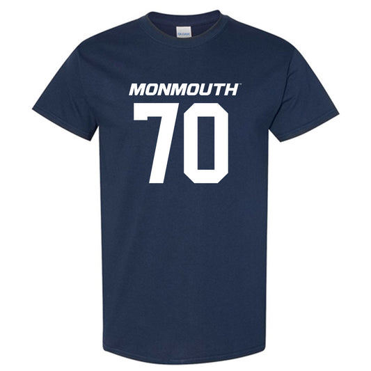 Monmouth - NCAA Football : Greyson Brockriede - Replica Shersey Short Sleeve T-Shirt