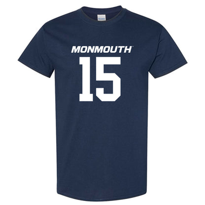 Monmouth - NCAA Football : Will Silverman - Replica Shersey Short Sleeve T-Shirt