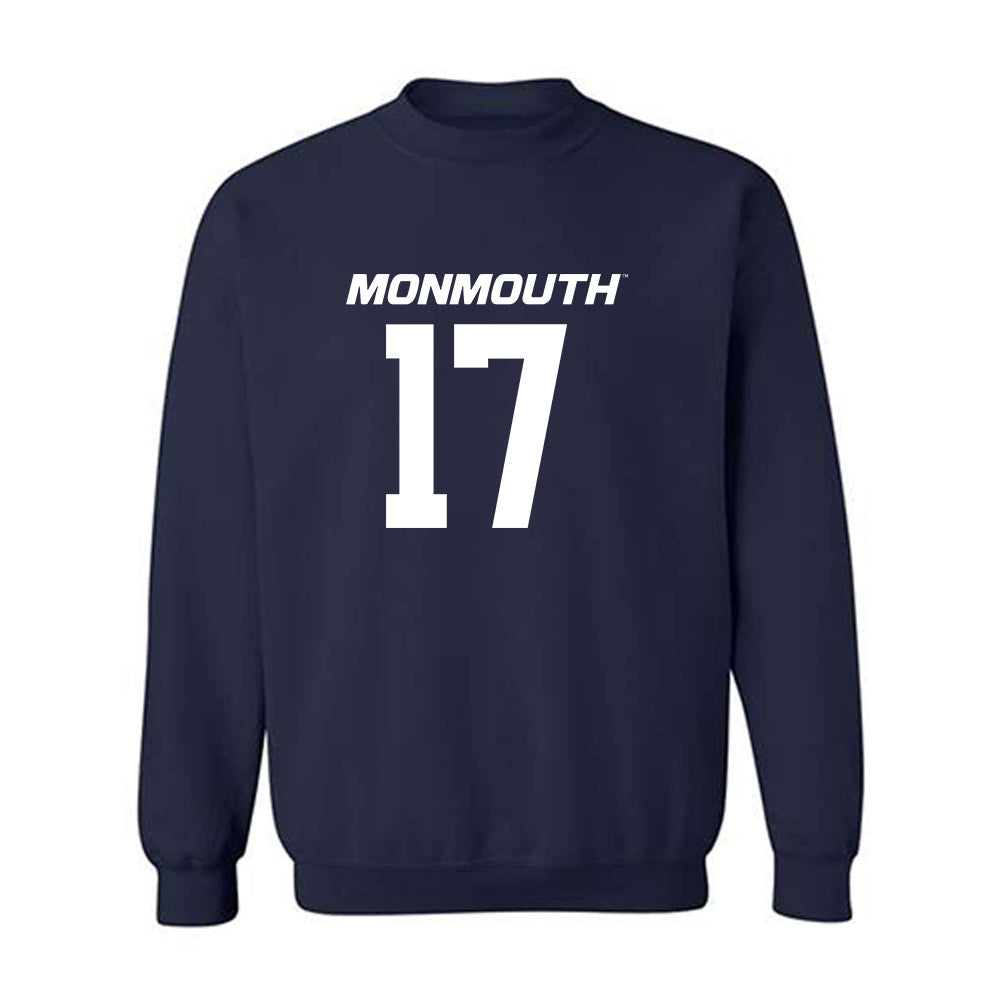 Monmouth - NCAA Football : Nate Maiers - Replica Shersey Sweatshirt