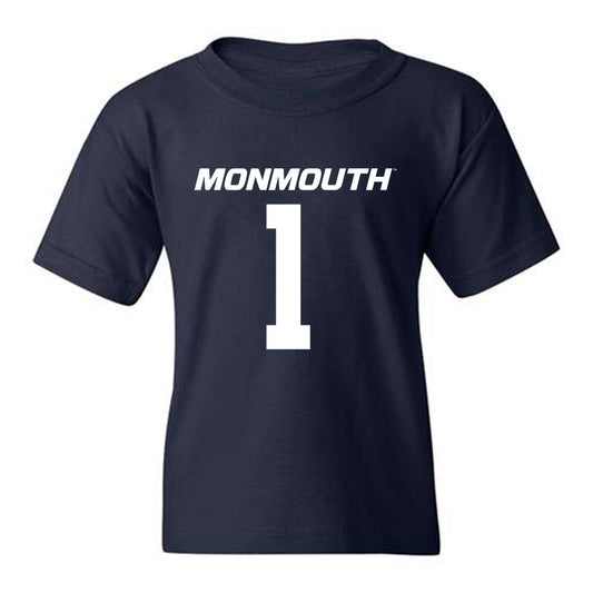 Monmouth - NCAA Football : Edwin Morales III - Replica Shersey Youth T-Shirt