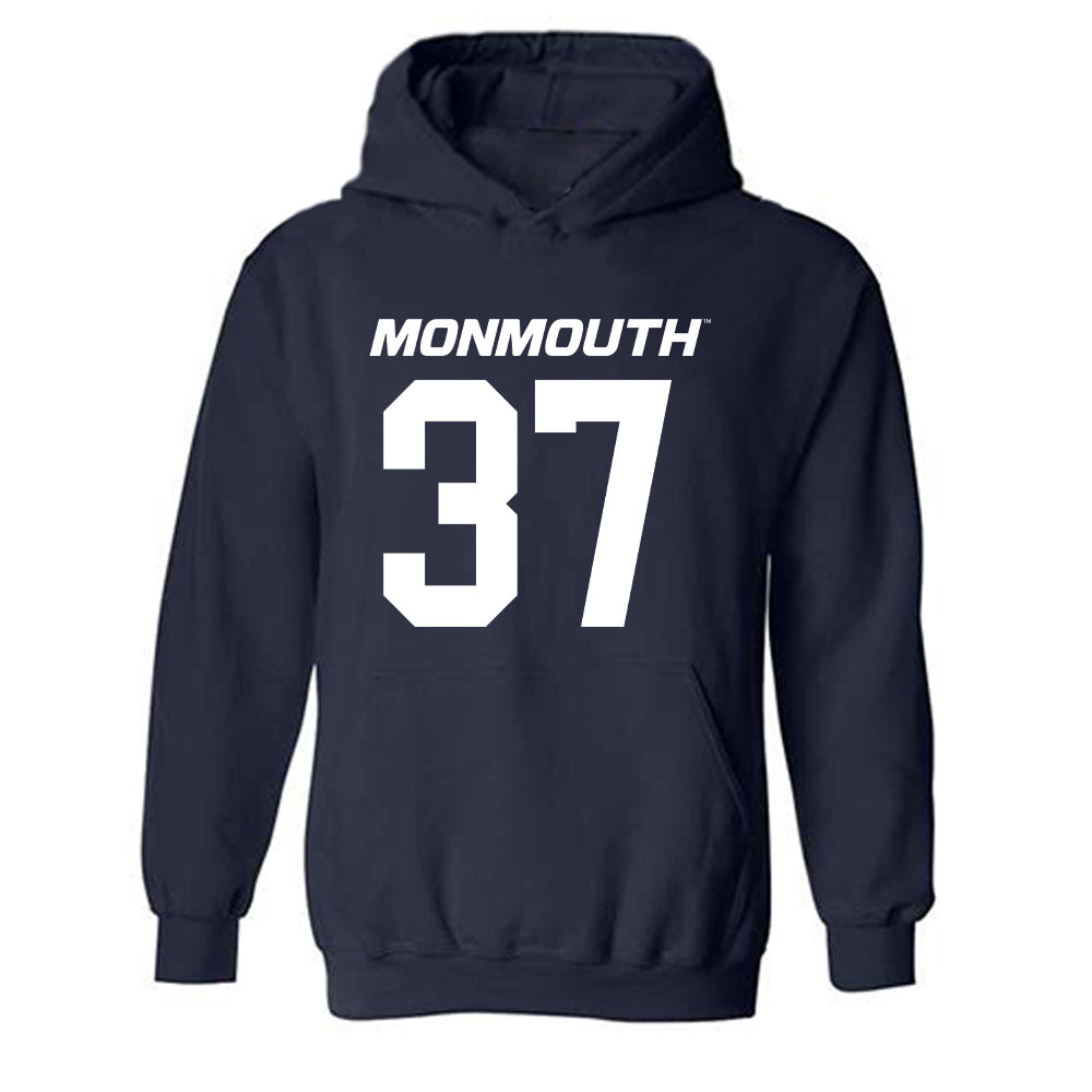 Monmouth - NCAA Football : Kadeem McKnight - Replica Shersey Hooded Sweatshirt