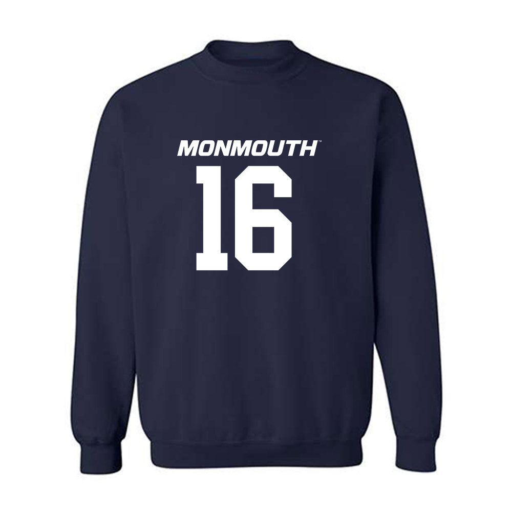 Monmouth - NCAA Football : Jaylen Dotson - Replica Shersey Sweatshirt