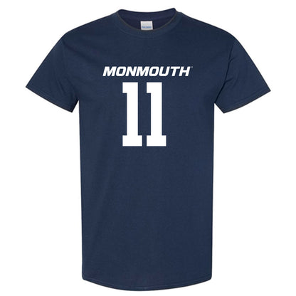 Monmouth - NCAA Football : Zack Hios - Replica Shersey Short Sleeve T-Shirt