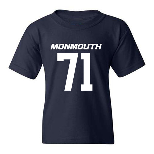 Monmouth - NCAA Football : Kyrik Mason - Replica Shersey Youth T-Shirt
