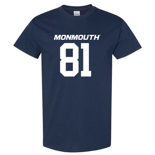 Monmouth - NCAA Football : Ashanti Caviness Jr - Replica Shersey Short Sleeve T-Shirt
