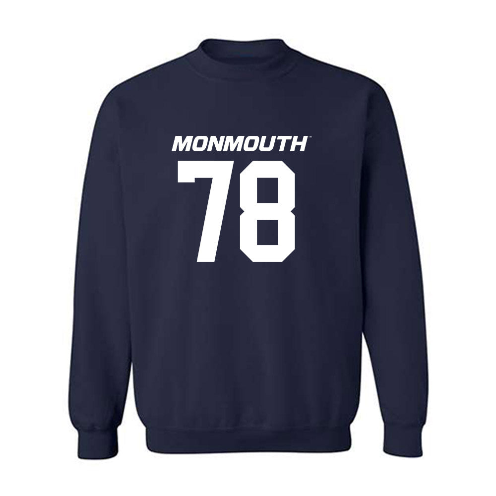 Monmouth - NCAA Football : Will Argo - Replica Shersey Sweatshirt