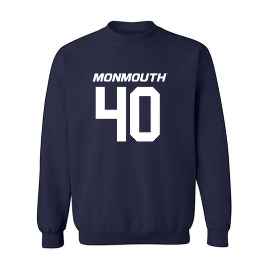 Monmouth - NCAA Football : Damir McCrary - Replica Shersey Sweatshirt