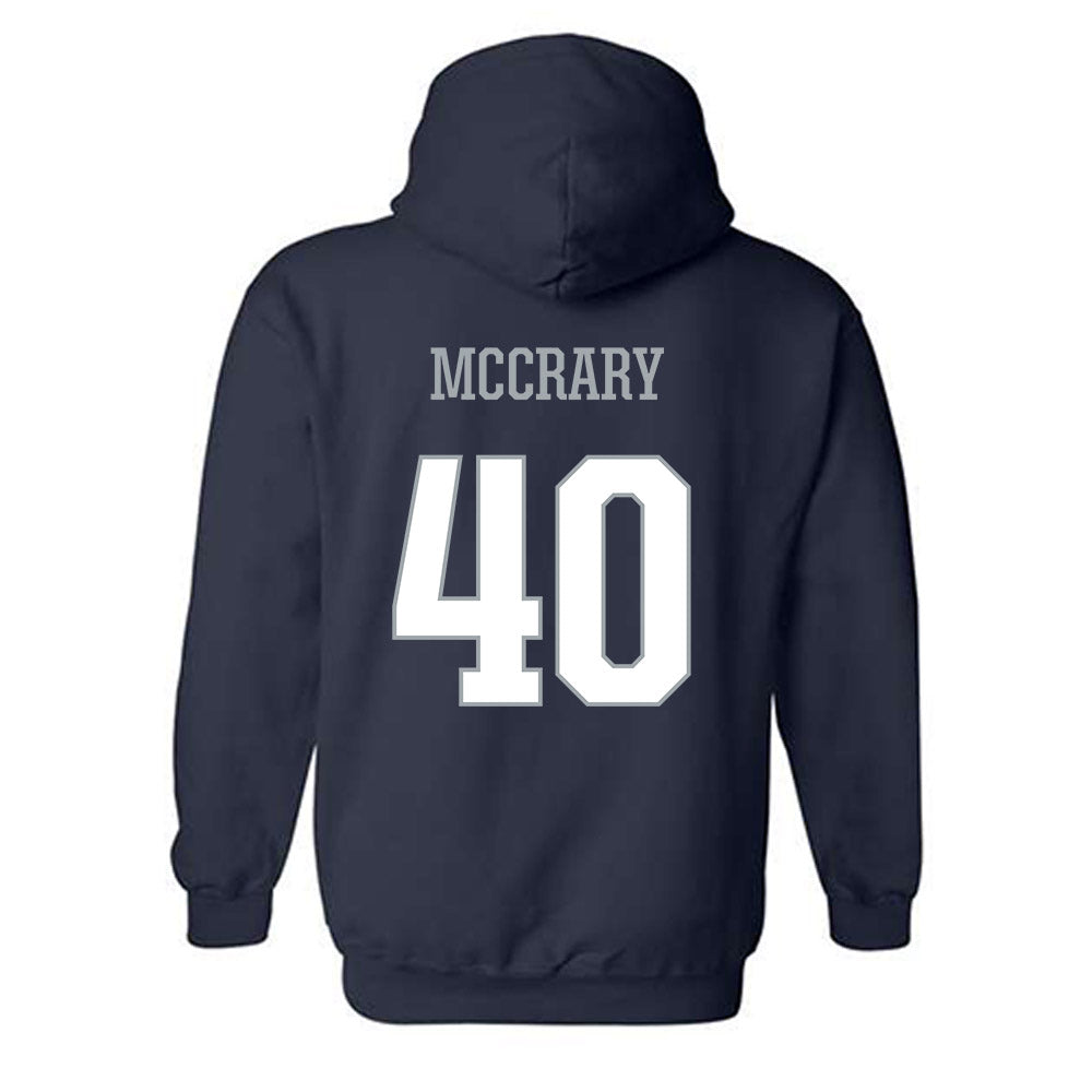 Monmouth - NCAA Football : Damir McCrary - Classic Shersey Hooded Sweatshirt