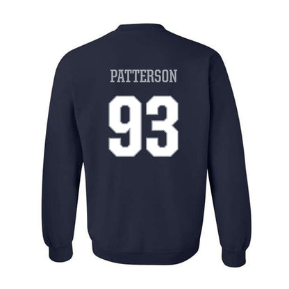 Monmouth - NCAA Football : Ronan Patterson - Midnight Blue Classic Sweatshirt