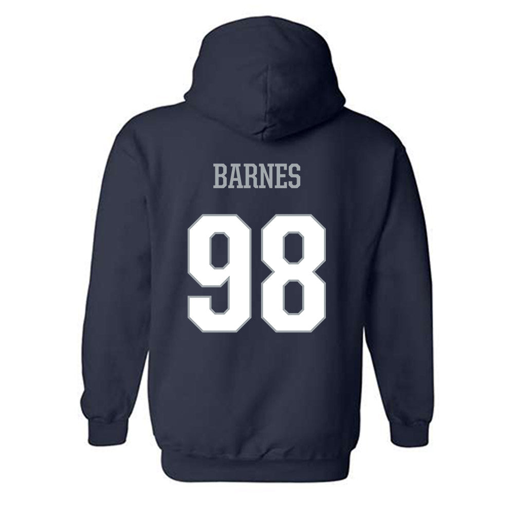 Monmouth - NCAA Football : Logan Barnes - Classic Shersey Hooded Sweatshirt