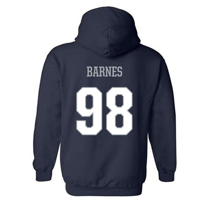 Monmouth - NCAA Football : Logan Barnes - Classic Shersey Hooded Sweatshirt
