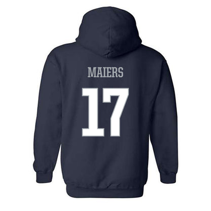 Monmouth - NCAA Football : Nate Maiers - Classic Shersey Hooded Sweatshirt