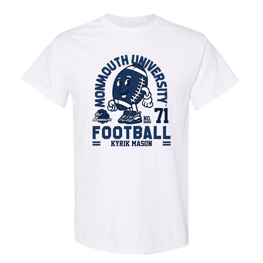 Monmouth - NCAA Football : Kyrik Mason - Fashion Shersey Short Sleeve T-Shirt