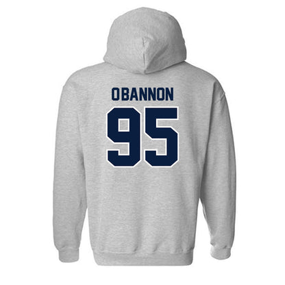 Monmouth - NCAA Football : Justin O'Bannon - Sports Shersey Hooded Sweatshirt