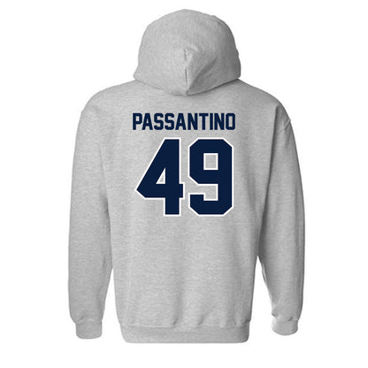 Monmouth - NCAA Football : Frankie Passantino - Sports Shersey Hooded Sweatshirt