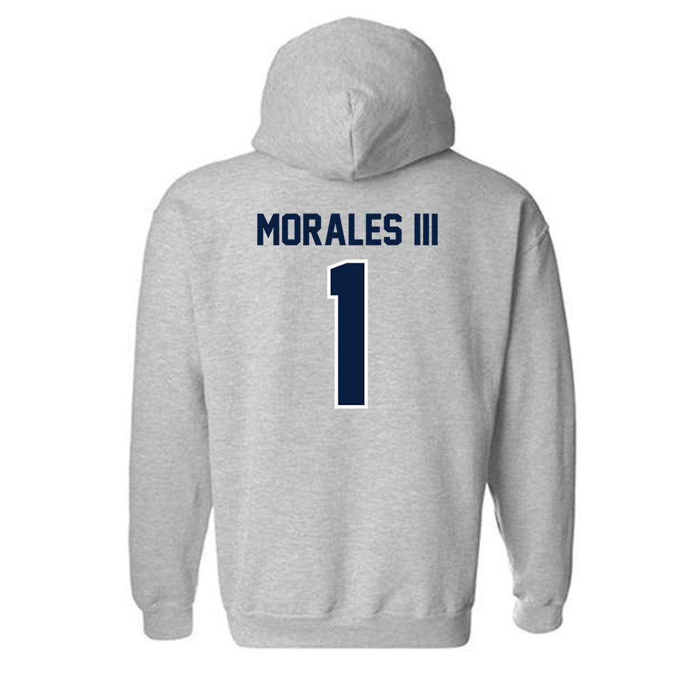 Monmouth - NCAA Football : Edwin Morales III - Sports Shersey Hooded Sweatshirt