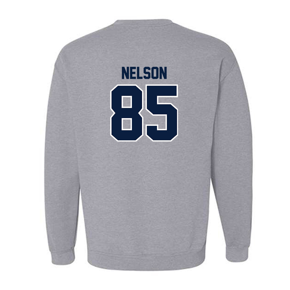 Monmouth - NCAA Football : Gavin Nelson - Grey Sports Sweatshirt