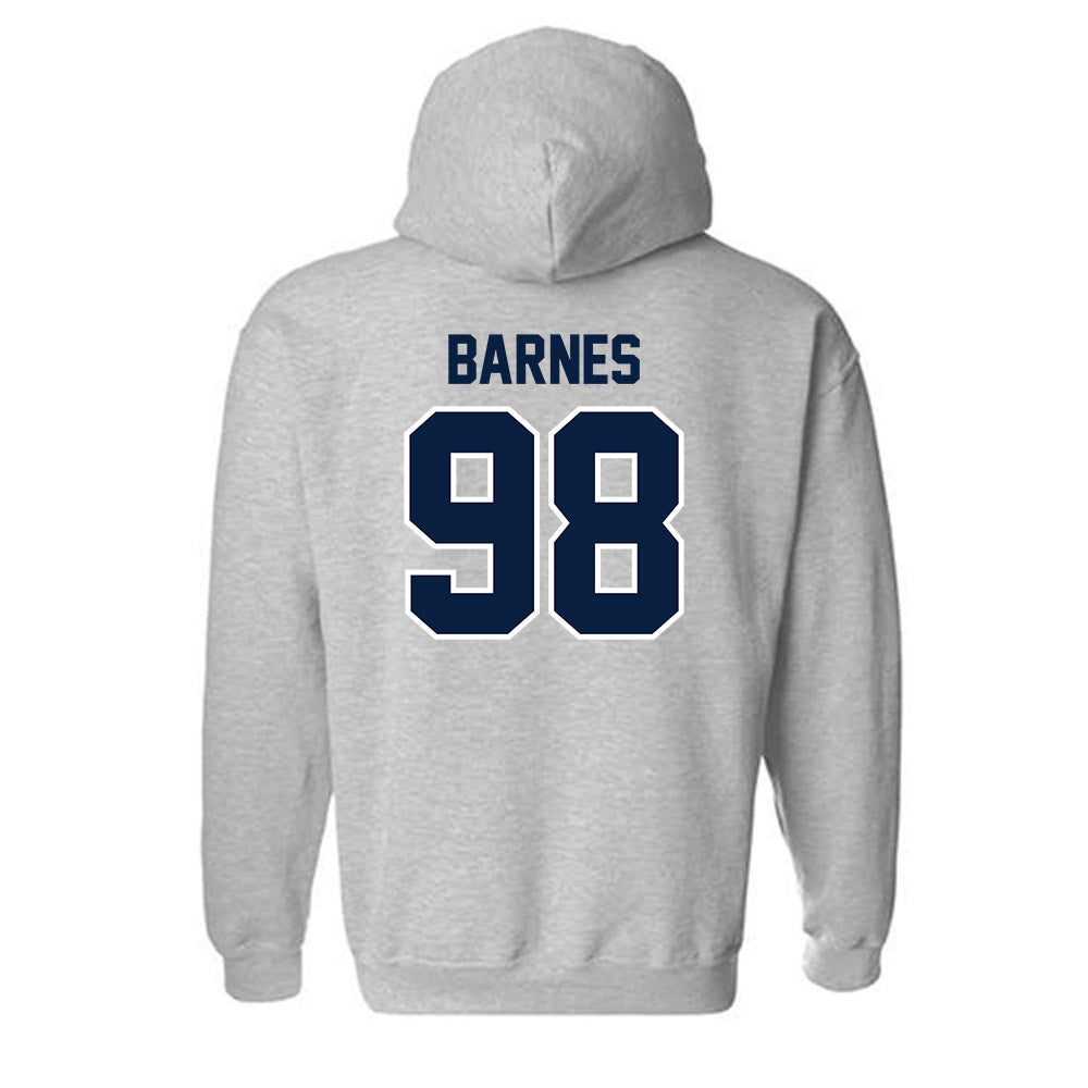 Monmouth - NCAA Football : Logan Barnes - Sports Shersey Hooded Sweatshirt