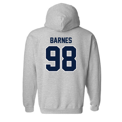Monmouth - NCAA Football : Logan Barnes - Sports Shersey Hooded Sweatshirt