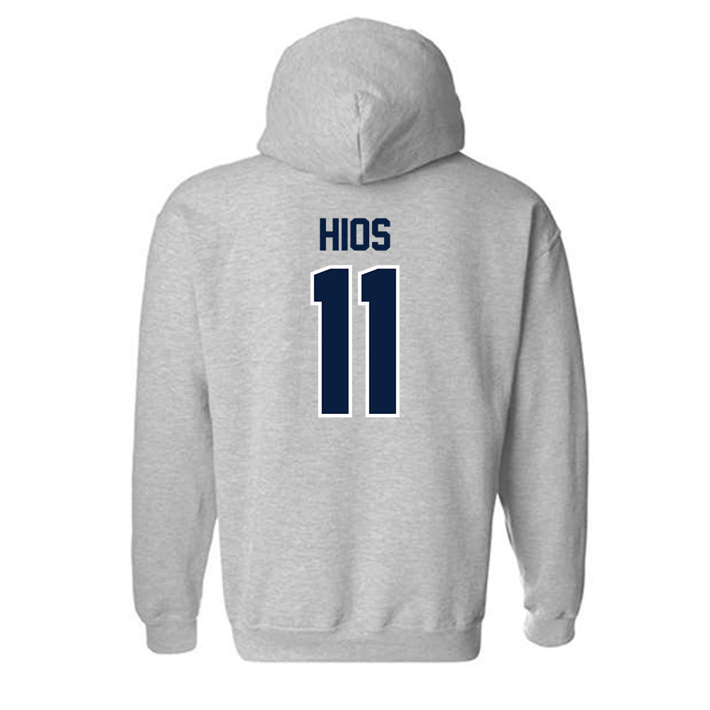 Monmouth - NCAA Football : Zack Hios - Sports Shersey Hooded Sweatshirt