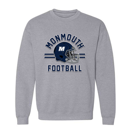 Monmouth - NCAA Football : Gavin Nelson - Grey Sports Sweatshirt