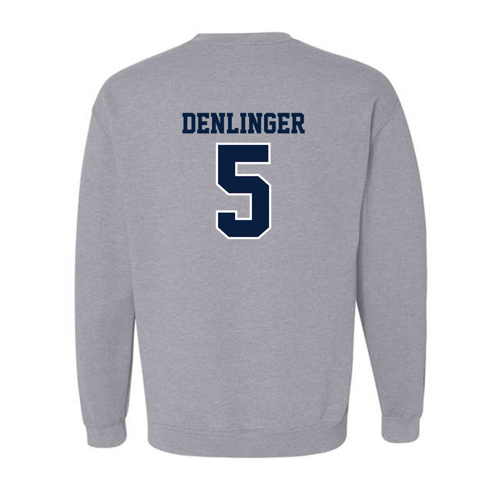 Monmouth - NCAA Baseball : Austin Denlinger - Grey Sports Sweatshirt