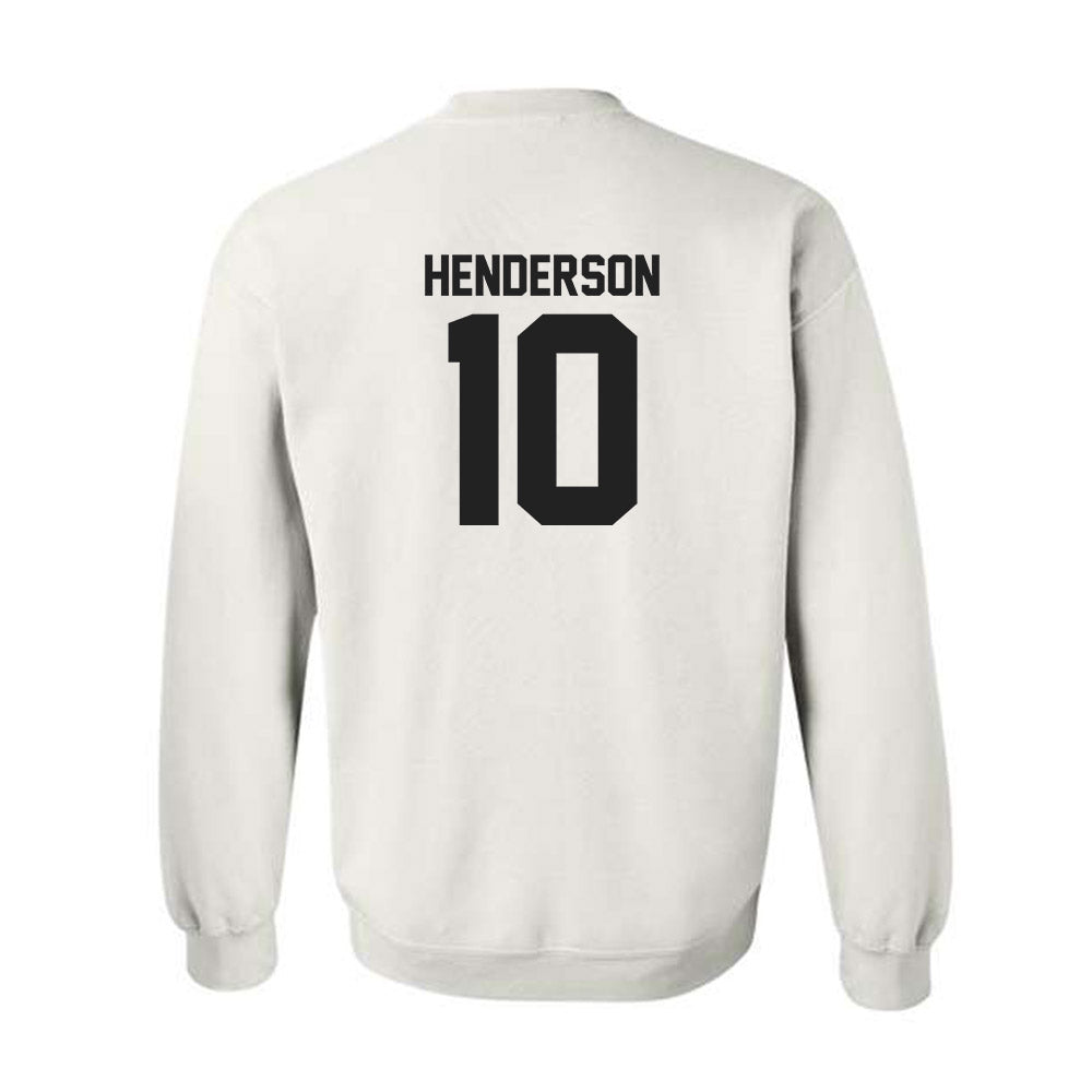 Centre College - NCAA Men's Lacrosse : Jackson Henderson - White Classic Sweatshirt