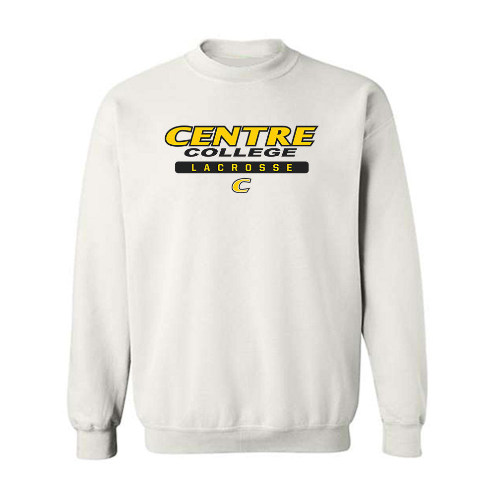Centre College - NCAA Lacrosse : Andrew Dittmore - White Classic Sweatshirt