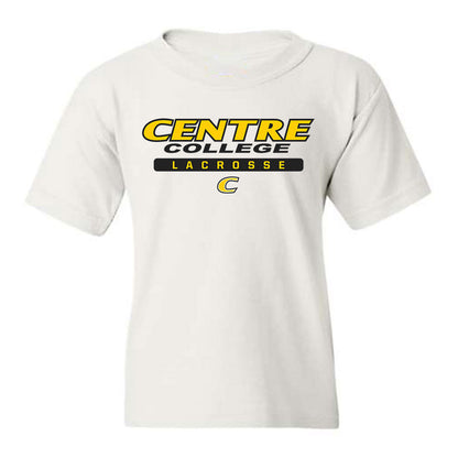 Centre College - NCAA Men's Lacrosse : Jackson Henderson - White Classic Youth T-Shirt